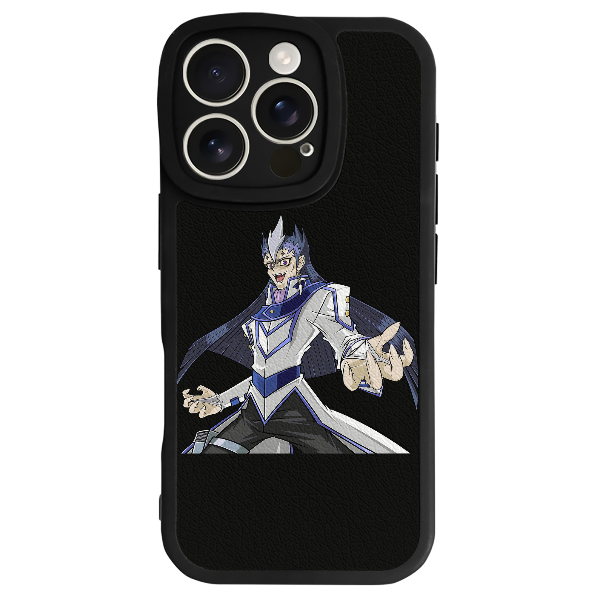 （画像用） 遊☆戯☆王 Yu-Gi-Oh! 【iPhone 16シリーズ対応】シリコンスマホケース（レザー調） 材質：シリコン